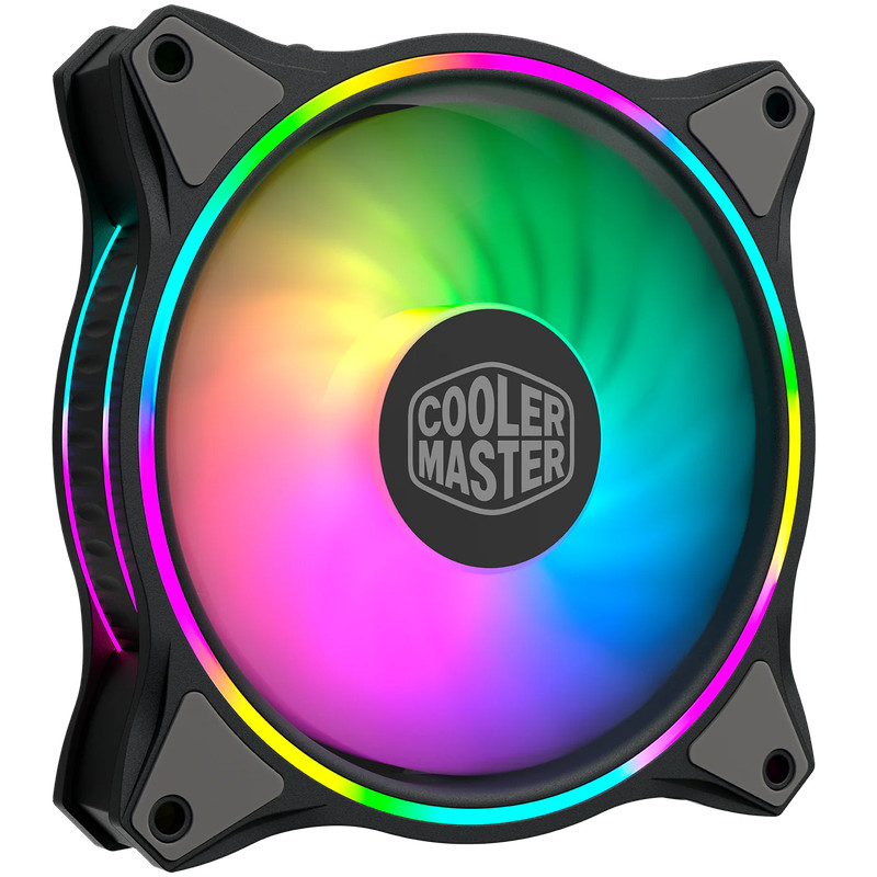 Cooler Master MasterFan MF120 120mm Fan - Halo Black - مروحة تبريد